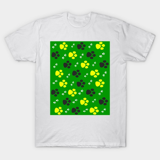 Irish Animal Paws T-Shirt by ninasilver